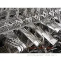 Galwanizowane/PCV PVC Security Wall Spikes